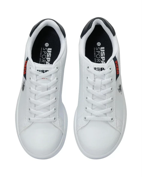 U.s. Polo Assn. Costa Wmn 4Fx (36-40) Beyaz-Lacivert-Kırmızı Sneaker Ayakkabı - 6