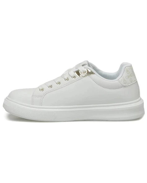 U.s. Polo Assn. Lesli 4FX Kadın Beyaz Sneaker Ayakkabı - 3