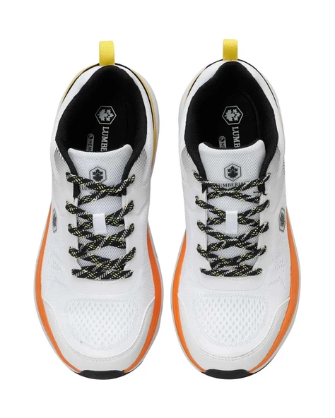 Lumberjack Offie 4Fx Erkek Beyaz-Sarı Sneaker Ayakkabı - 6