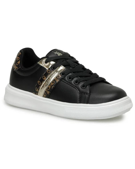 U.s. Polo Assn. Lesli 4FX Kadın Siyah Sneaker Ayakkabı