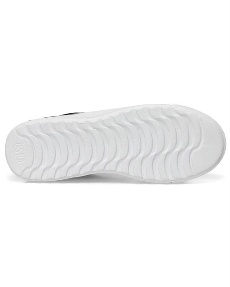 U.s. Polo Assn. Mango 4Fx Erkek Siyah-Beyaz Sneaker Ayakkabı - 4