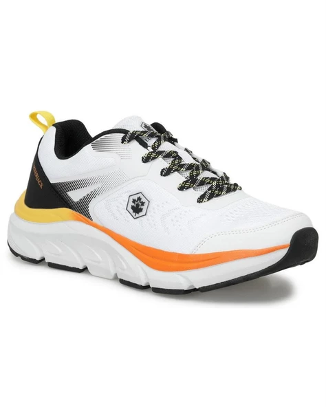 Lumberjack Offie 4Fx Erkek Beyaz-Sarı Sneaker Ayakkabı