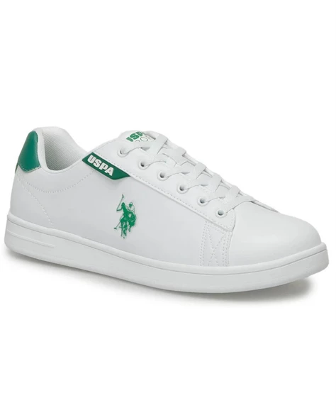U.s. Polo Assn. Costa 4Fx Erkek Beyaz-Yeşil Sneaker Ayakkabı