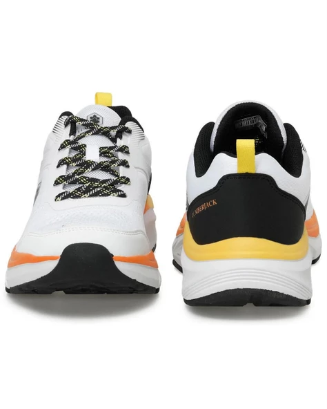 Lumberjack Offie 4Fx Erkek Beyaz-Sarı Sneaker Ayakkabı - 5