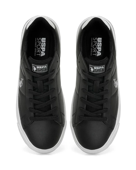 U.s. Polo Assn. Mango 4Fx Erkek Siyah-Beyaz Sneaker Ayakkabı - 6
