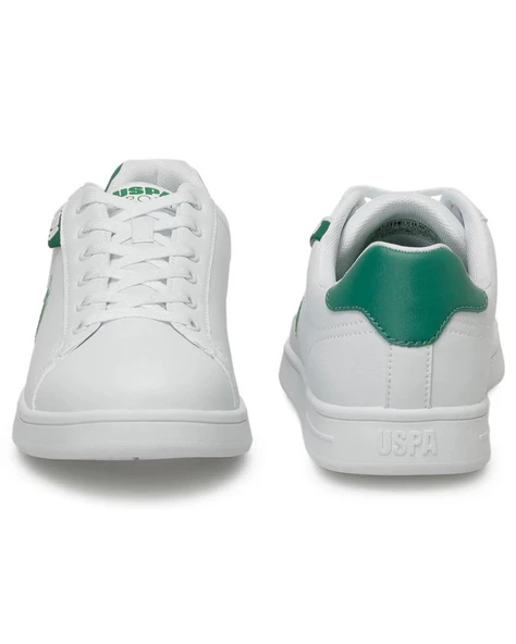U.s. Polo Assn. Costa 4Fx Erkek Beyaz-Yeşil Sneaker Ayakkabı - 5