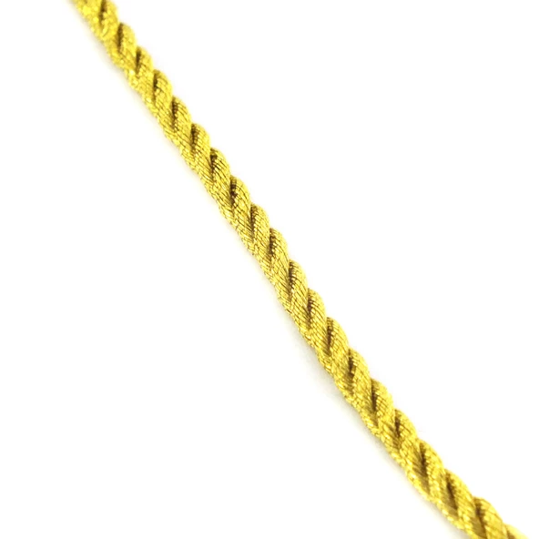 Altın Kaplama İmitasyon 5'li Reşat Altın İpli Kolye KLY-614 - Resim 4