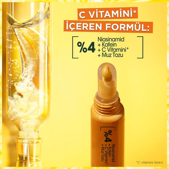 Garnier C Vitamini Parlak Aydınlatıcı Göz Kremi - 4