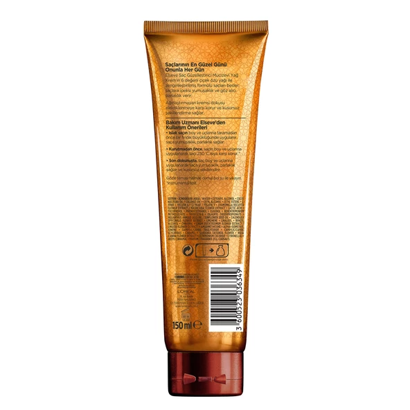 L'Oréal Paris Elseve Mucizevi Yağ Saç Güzelleştirici Krem 150 ml - 2