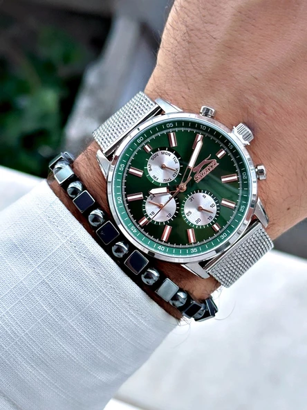 Slazenger SL.09.2263.2.04 Erkek Kol Saati - Resim 4