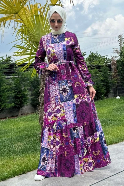 Nehir Elbise Leylak - 9