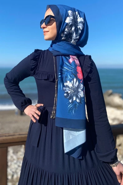 Bade Elbise Lacivert - 7