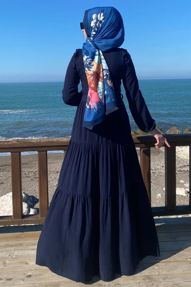 Bade Elbise Lacivert - 3