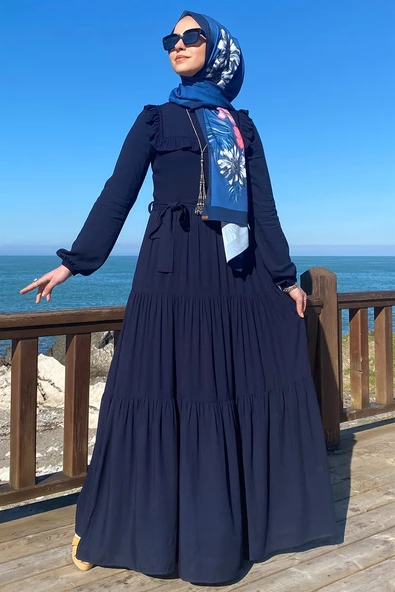 Bade Elbise Lacivert - 5
