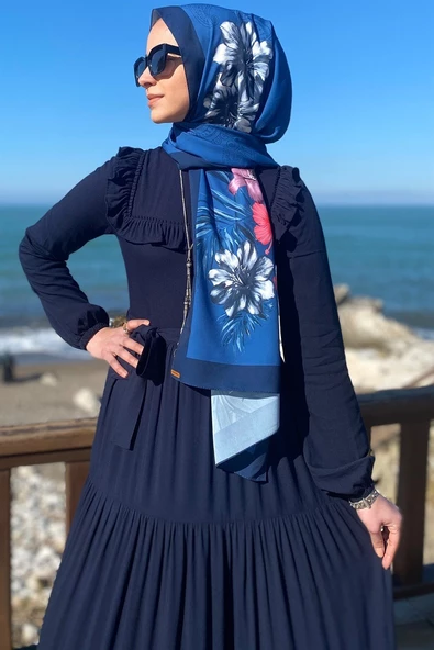 Bade Elbise Lacivert - 8