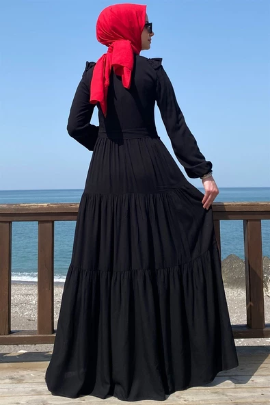 Bade Elbise Siyah - 6