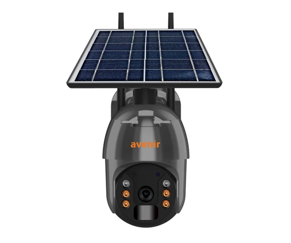 Avenır Kamera Av-S250 2Mp Solar Wı-Fı Ptz Renkli Gece Görüşlü Harekete Duyarlı App Kontrol