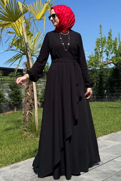 Dilek Siyah Elbise - 4