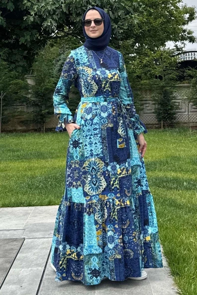 Nehir Elbise Saks - Resim 3