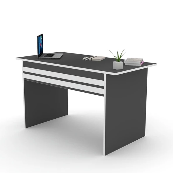 Kenzlife ofis masası kohana 075*090*40 gri bilgisayar çalışma büro - 2
