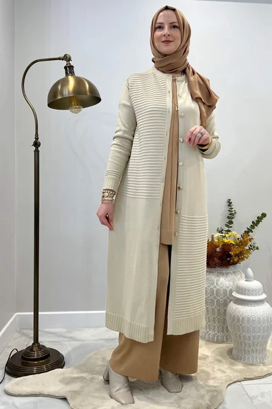 Manolya Taş Triko Hırka - Resim 6