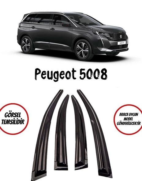 Peugeot 5008 Premium Cam Rüzgarlığı