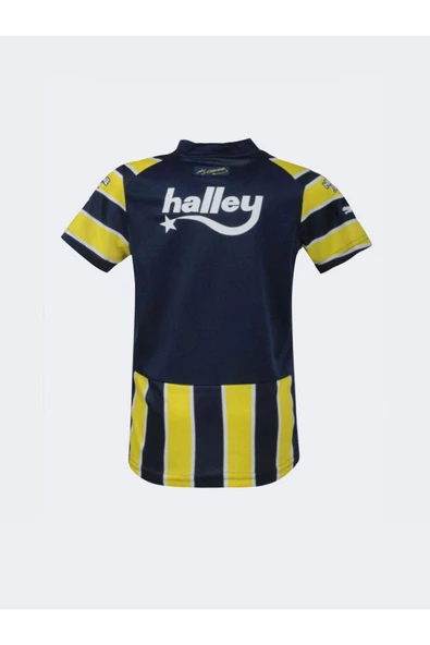 Fenerbahçe Orijinal Çubuklu Çocuk Forma Set - 3