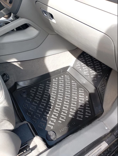 Rizline Volkswagen Golf 5 2003-2009 3D Havuzlu Paspas Siyah - Resim 2