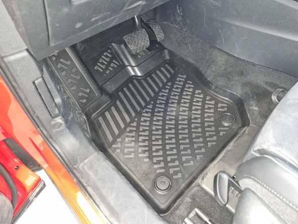 Rizline Volkswagen Tıguan 2024 ve Sonrası 3D Havuzlu Paspas Siyah - Resim 2