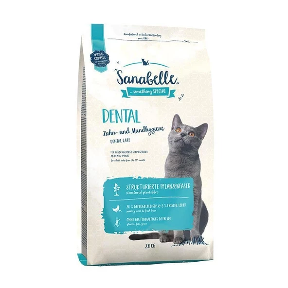 Sanabelle Dental Ağız Ve Diş Sağlığı Yetişkin Kedi Maması 2kg