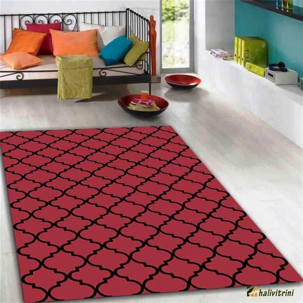 Hitit Yolluk Halısı 80x200 Lidya Lüx 4036 Kırmızı