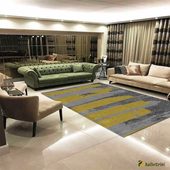 Hitit Salon Halısı 180x280 Lidya Lüx 4129 Gri