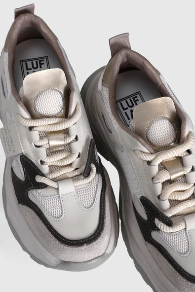 Lufian 121230012 Terra Kadın Sneaker Ayakkabı Kahverengi - 5