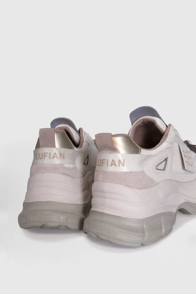Lufian 121230012 Terra Kadın Sneaker Ayakkabı Kahverengi - 4