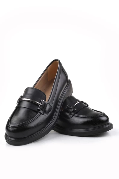 Papuç Sepeti Mhtp-3933 Günlük Kadın Loafer Ayakkabı - 5