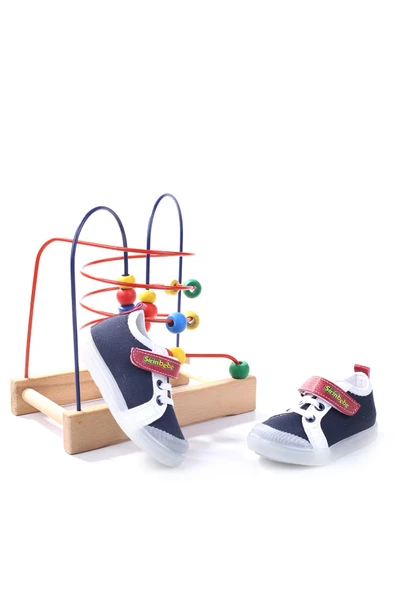 Şirin Bebe 3816 Ortopedik Taban Erkek Çocuk Yazlık Keten Ayakkabı - 2