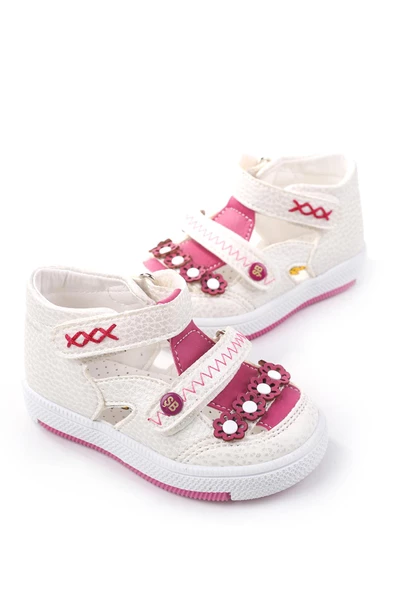 Şirin Bebe 2223-28 Ortopedik Taban Kız Çocuk Ayakkabı Sandalet - Resim 2