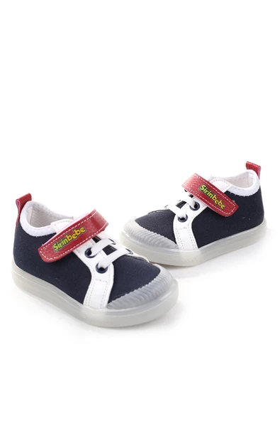 Şirin Bebe 3816 Ortopedik Taban Erkek Çocuk Yazlık Keten Ayakkabı - 3