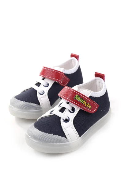 Şirin Bebe 3816 Ortopedik Taban Erkek Çocuk Yazlık Keten Ayakkabı - 5