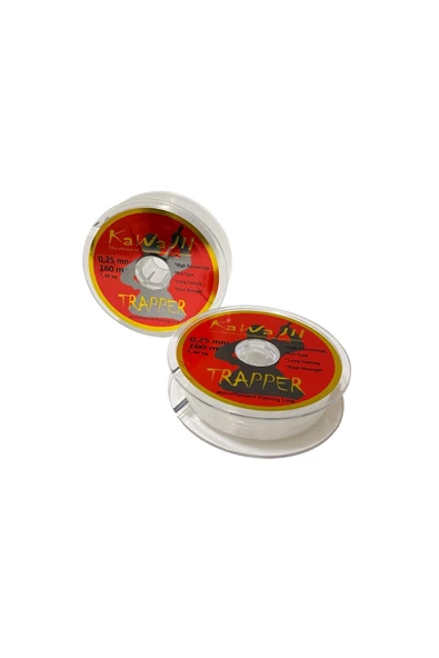 Kawa Jıl Trapper 160m Şeffaf Misina 0.25 MM