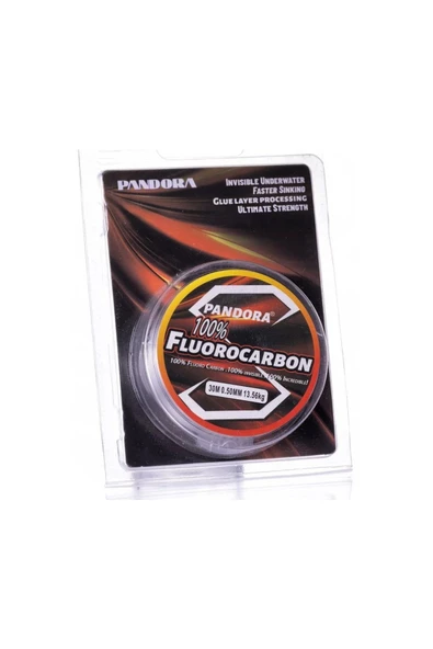 Pandora %100 Fluorocarbon Misina 30mt 0,50mm