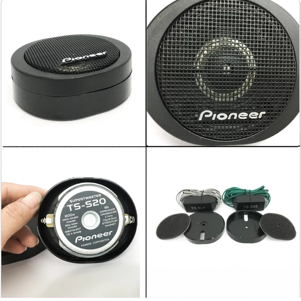 PIONEER TS-S20 3/4 20MM 200 WATT HARD DOME SUPER TWEETER TİZ HOPARLÖR (2Lİ TAKIM) - 4
