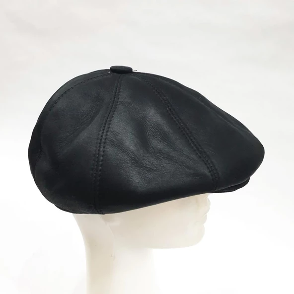 Deri Kasket Komple Kürk  Kulaklıklı - 11