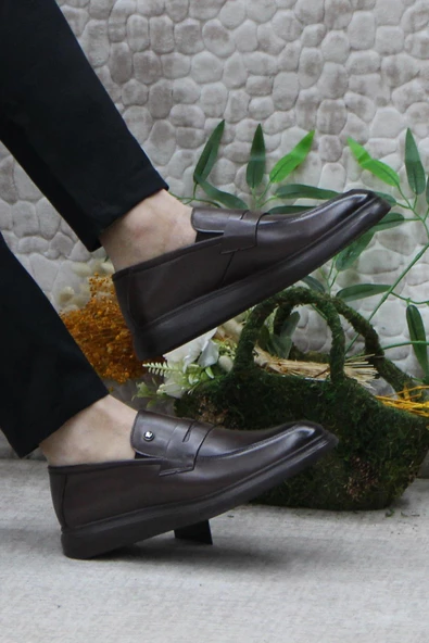 Pierre Cardin 14207 Kahve Orijinal Ürün Hafif Taban Hakiki Deri Erkek Ayakkabı - Resim 5