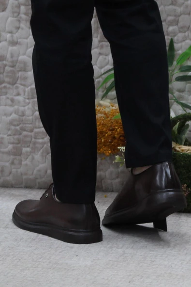 Pierre Cardin 14206 Kahve Orijinal Ürün Hafif Taban Hakiki Deri Erkek Ayakkabı - Resim 4