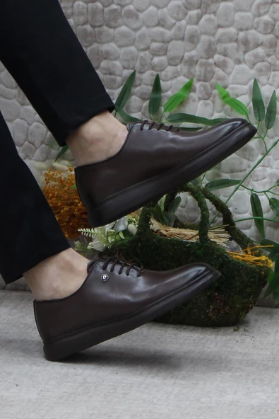 Pierre Cardin 14206 Kahve Orijinal Ürün Hafif Taban Hakiki Deri Erkek Ayakkabı - Resim 5