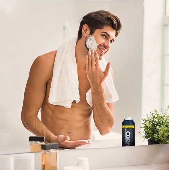 Arko Men Men Tıraş Köpüğü Cool 4x200ml - 5