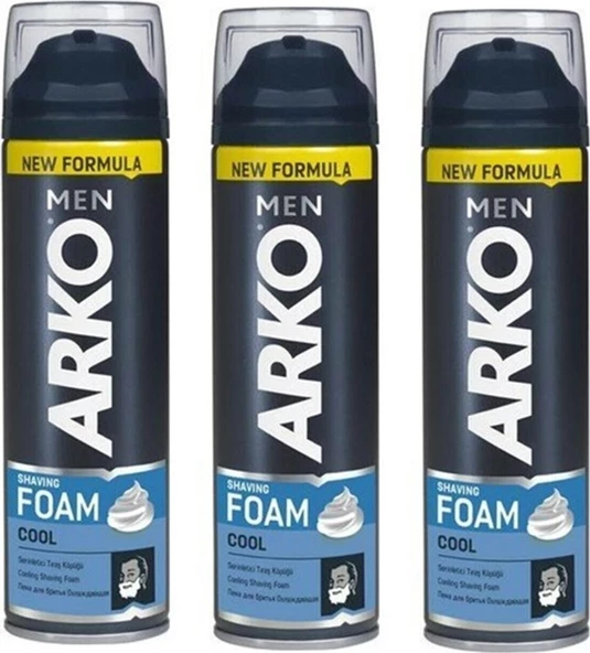 Arko Men Cool Tıraş Köpüğü 3 Adet 200ml