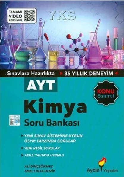 Aydın Ayt Kimya Konu Özetli Soru Bankası