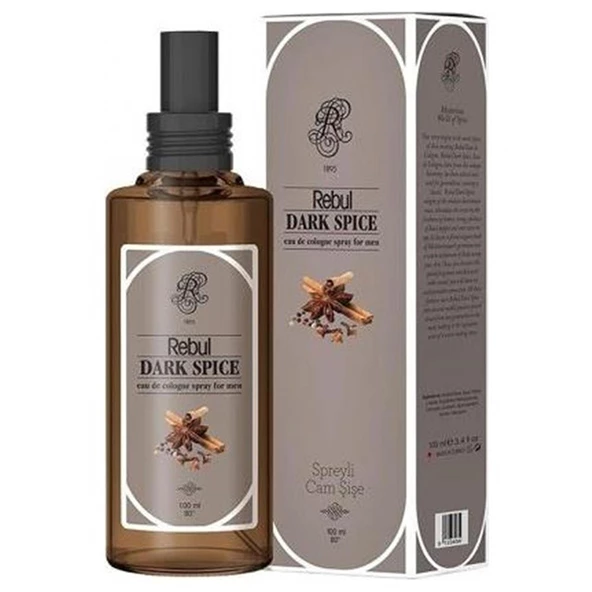 Rebul Dark Spice125 ml Pet Spreyli Kolonya